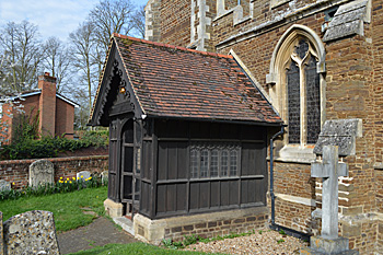 The south porch April 2015